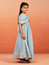 Girl's' Aqua Gown